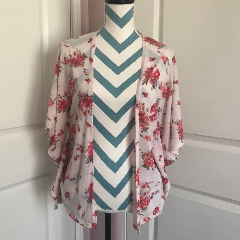 Charlotte Russe Floral XS Cardigan